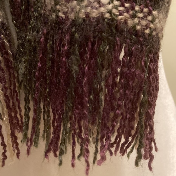 J. Jill Plaid Fringe Trim Scarf - Picture 6 of 10